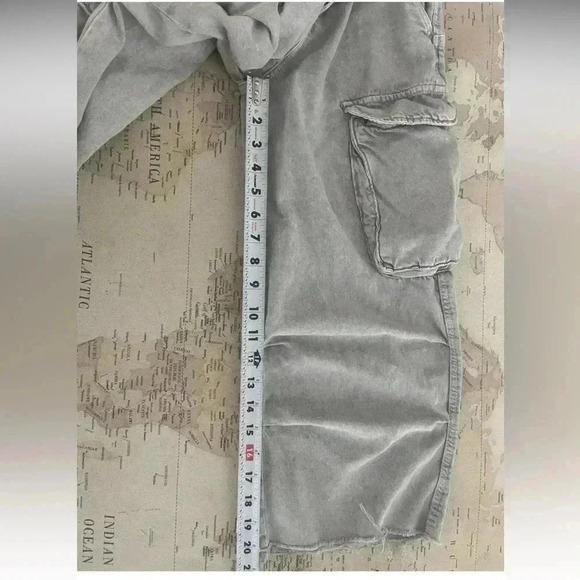 Zara Parachute Cargo Jeans Size 9 - Picture 9 of 10